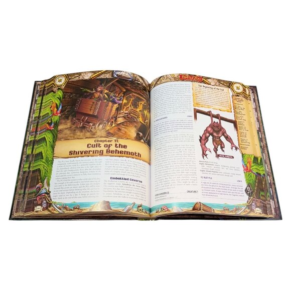 Battlezoo Jewel of the Indigo Isles Roll For Combat Pathfinder 2nd Ed. Compat HC - Picture 8 of 16